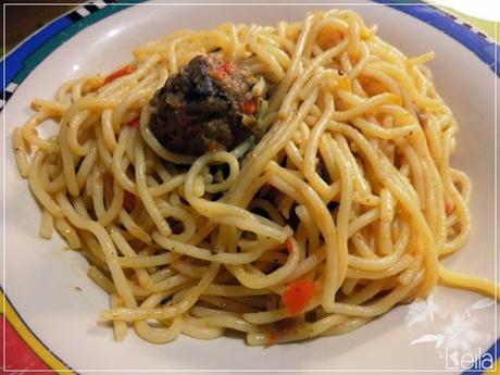 Espaguettis reciclados