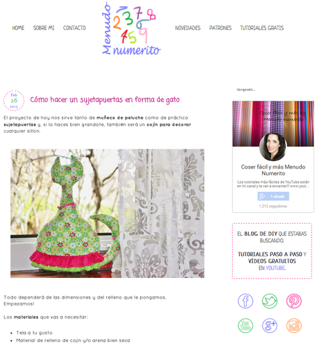 Diseño Personalizado para Blogs de Blogger - Enero / Febrero 2015