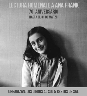 Lectura homenaje a Ana Frank