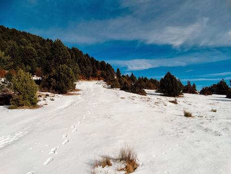 Port del Comte: imágenes invernales