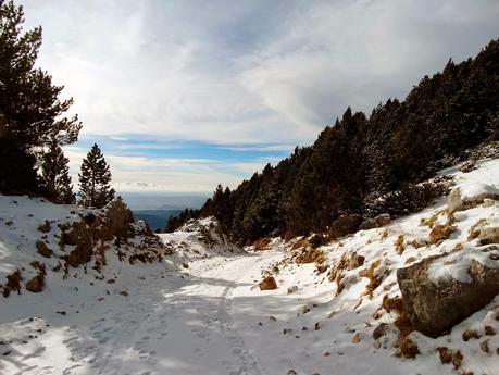 Port del Comte: imágenes invernales