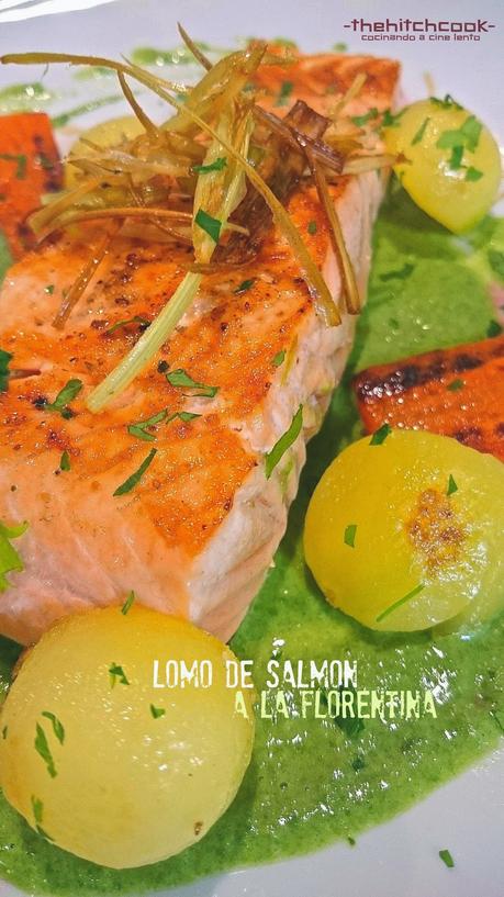 SALMÓN A LA FLORENTINA (Una adaptación)