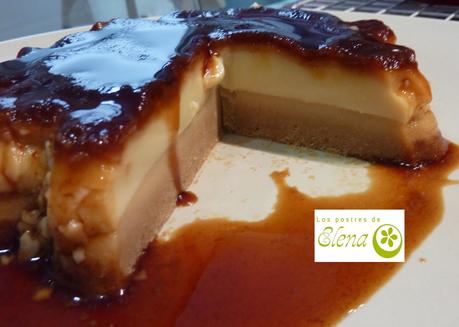Flan de polvorón