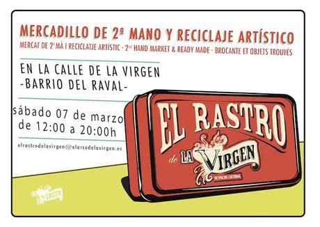 el rastor de la virgen mercadillo segunda mano raval