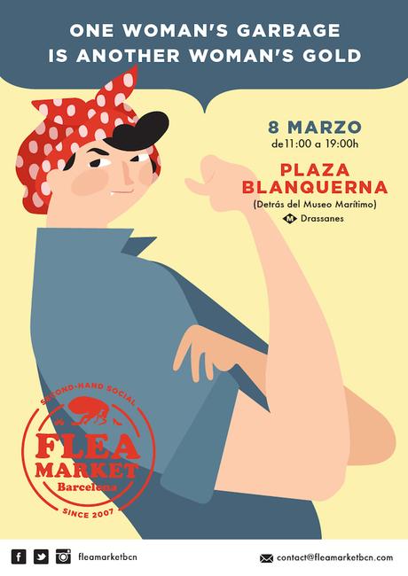 mercadillo segunda mano barcelona marzo 2015