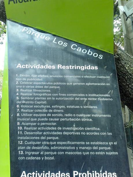 EL RECREO - Hay que mejorar el Parque Los Caobos
