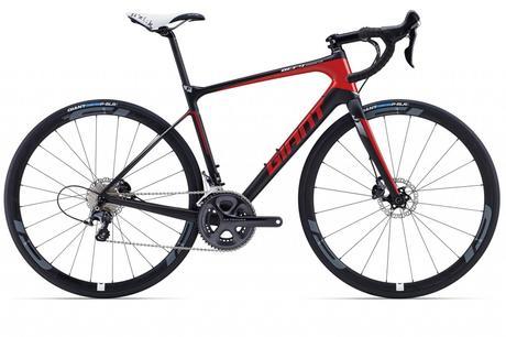 Giant Defy Advanced Pro 1, una magnifica opción que ofrece una suave conducción y muy emociónate pero sólo disponible con frenos de disco Defy_Advanced_Pro_1_Comp-Red