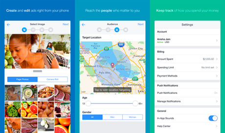 Facebook lanza la App para administrar anuncios Facebook lanza la App para administrar anuncios