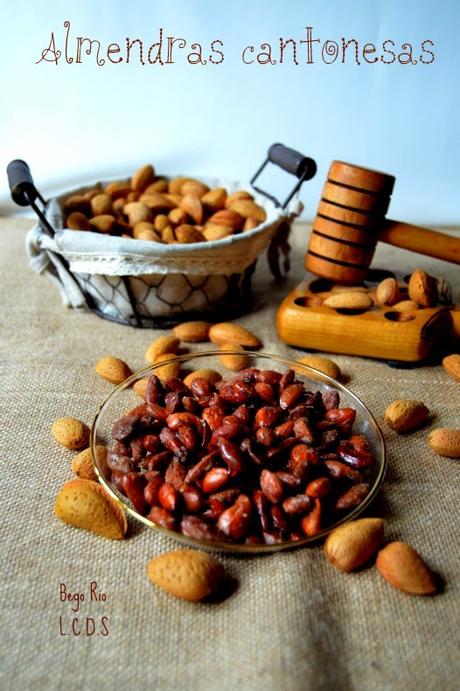 Almendras o nueces cantonesas