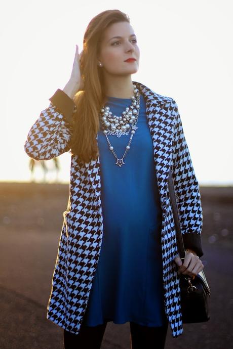 Houndstooth Coat