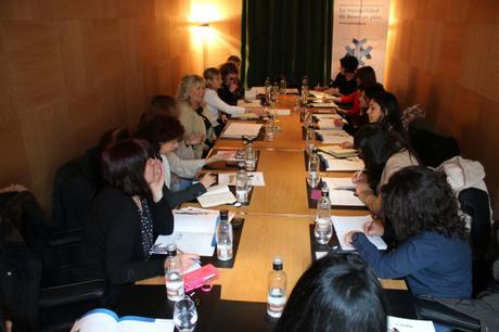 Durante la presentación del II Estudio Mujer y Planificación Financiera por OPTIMA Financial Planners. Madrid. Fotografía Mari Trini Giner. 