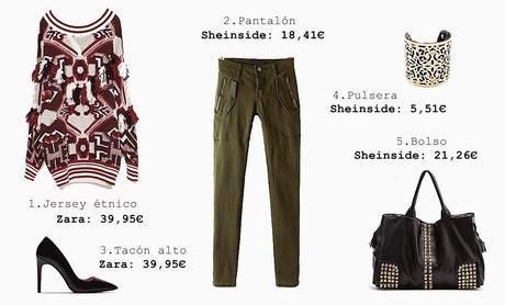 Jersey étnico combinaciones Jersey étnico combinaciones