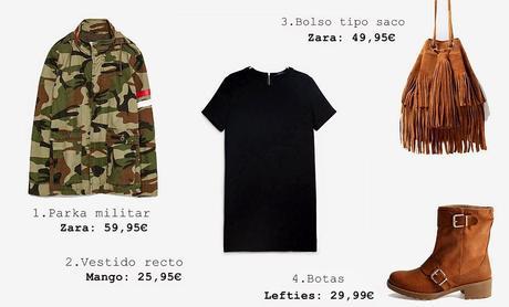 Parka militar ¿Con qué puedo llevarlo?