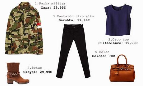 Parka militar ¿Con qué puedo llevarlo?