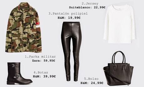 Parka militar ¿Con qué puedo llevarlo?