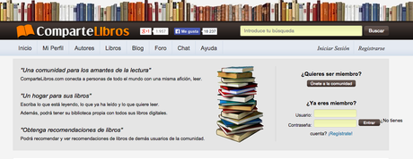 Tres plataformas online para compartir libros