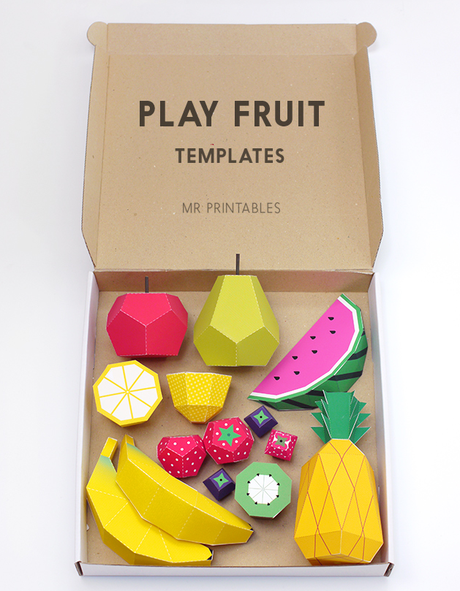 Fruta de Mr. Printables