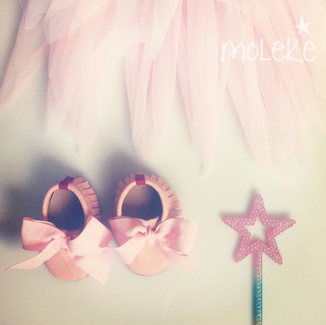 Moleke, mini mocasines