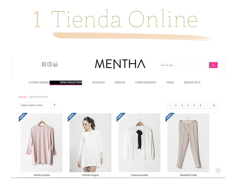Mentha shop Mentha shop ropa casual