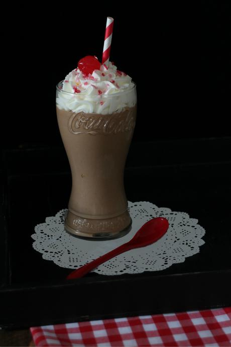 Mousse de Coca Cola y chocolate