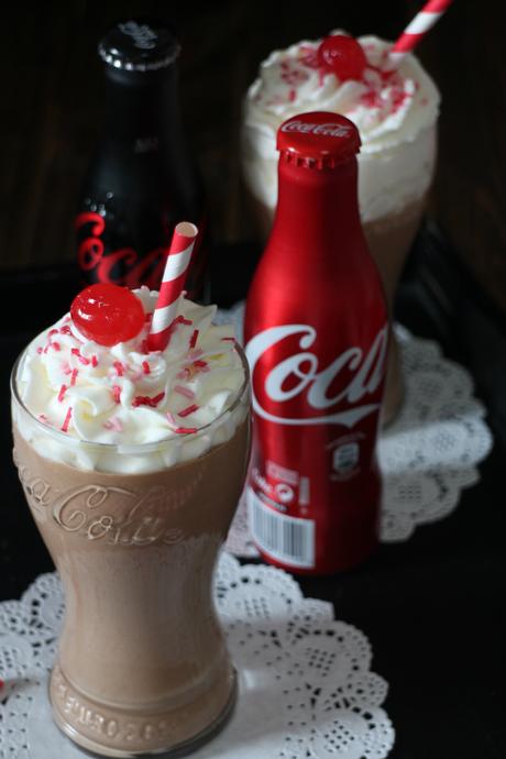 Mousse de Coca Cola y chocolate