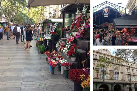 Paseo en familia por la plaza Real plaza real barcelona