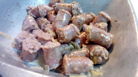 Salchichas con nata salchichasnata4
