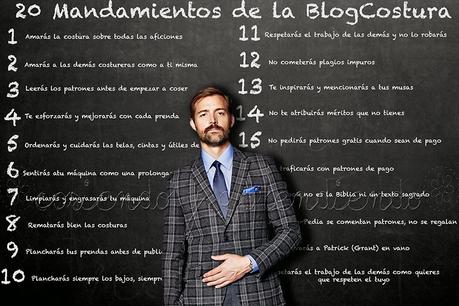 Los 20 mandamientos de la blogcostura