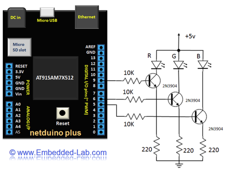 NetduinoDay6Circuit Tutorial Netduino Parte 7
