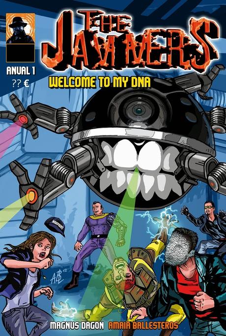 Cubierta del anual 01 de The Jammers