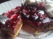 Tarta mousse chocolate frutos rojos