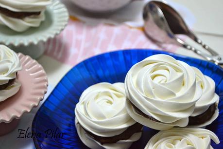 Merengues rellenos de Nutella