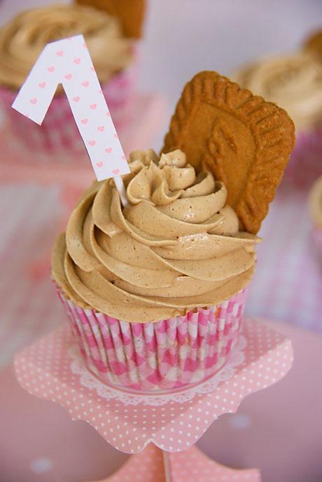 ¡PRIMER CUMPLEBLOG! Y Cupcakes de Speculoos para celebrarlo.