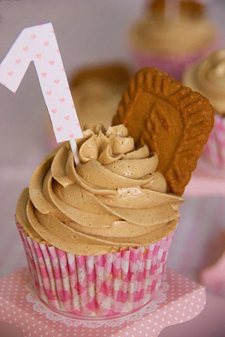 ¡PRIMER CUMPLEBLOG! Y Cupcakes de Speculoos para celebrarlo.