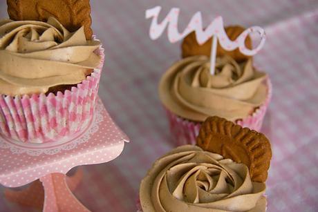 ¡PRIMER CUMPLEBLOG! Y Cupcakes de Speculoos para celebrarlo.