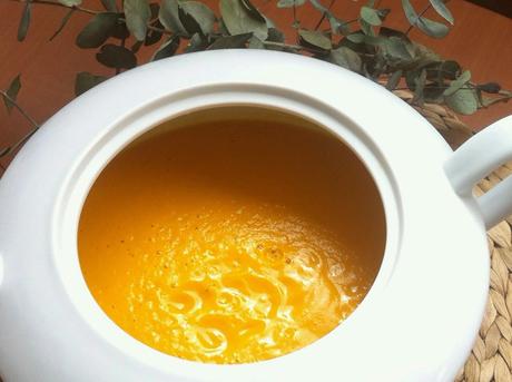 Hoy cenamos crema de calabaza