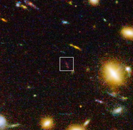 Una galaxia adelantada a su época