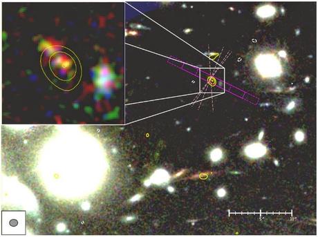 Una galaxia adelantada a su época