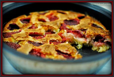 bizcocho tradicional con fresas tererecetas 07