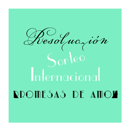Sorteo Internacional - Resolución