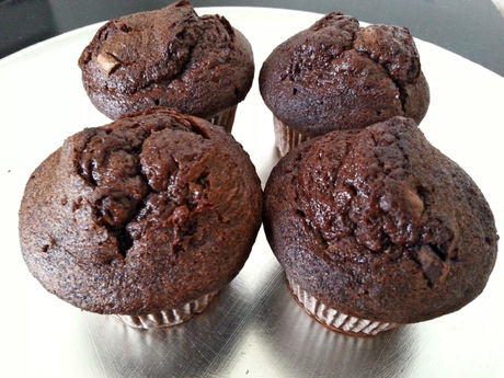 Super Muffins de chocolate