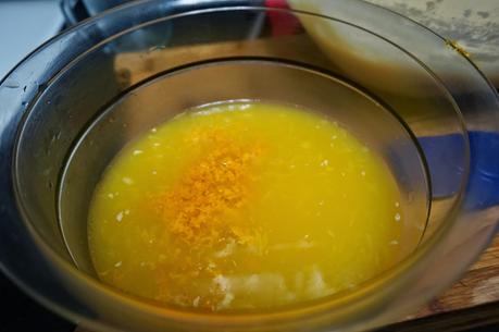 Bizcocho de naranja