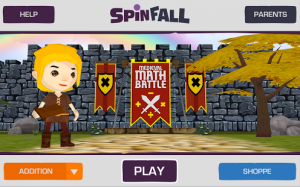 Juegos infantiles para aprender a sumar- Medieval Math Battle