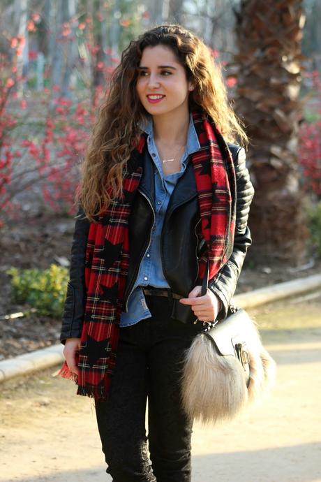 Tartan scarf