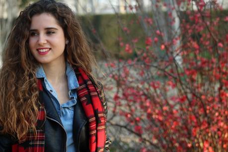 Tartan scarf