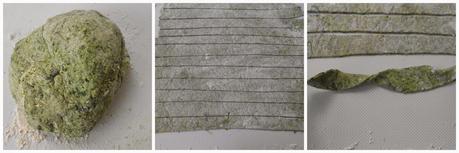 Strozzapreti con salsa de queso