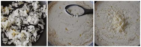 Strozzapreti con salsa de queso