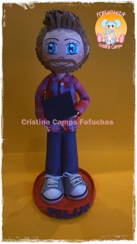 FOFUCHO CON ORDENADOR PORTATIL