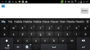 ¡Tu mejor teclado para Android! Go Keyboard Horizontal