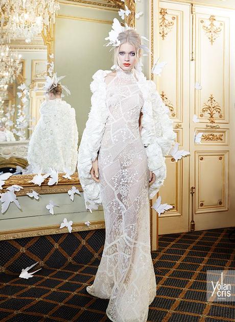 Tatiana wedding dress #yolancris #weddingdress #lacedress #elegance #weddingideas #bridestyle #couture #couturedress #newcollection #laceweddingdress